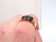 Bague Bague retro saphirs diamants or jaune 58 Facettes