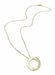CARTIER necklace. Love collection, yellow gold and diamond necklace 58 Facettes