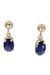Earrings Earrings Yellow gold Sapphires 58 Facettes 080941