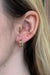 Earrings Rose Gold Diamond Earrings 58 Facettes