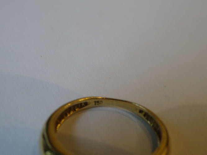 Bague 49 Bague en or 18k et diamants 58 Facettes