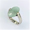 Bague 53 Bague Or Quartz Vert d'Eau 58 Facettes 20400000610