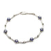 Bracelet Bracelet "Printemps" Or blanc Saphirs Diamants 58 Facettes D359715LF