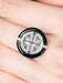 Bague 52 Bague Motif chinois Onyx Diamants 58 Facettes