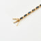 Bracelet Bracelet ligne Saphirs Diamants 58 Facettes 230499
