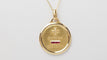 Pendentif AUGIS - Collier médaille d'amour Or jaune Diamants 58 Facettes 31912