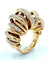 Bague DE GRISOGONO. Collection Sole, bague or rose et diamants 58 Facettes
