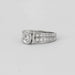 55 FRED Ring - Oval Diamond Solitaire Ring 58 Facettes