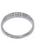 Bague 53 DEMI-ALLIANCE MODERNE DIAMANTS 58 Facettes 059541