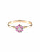 Bague 52 Bague Fleur Saphirs roses 58 Facettes