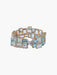 Bracelet Fifty Shades of Blue Cuff Bracelet 58 Facettes 761570
