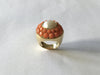 Bague 50.5 Bague Or, perle & corail 58 Facettes 626374