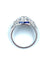 Bague Bague Art-Deco, diamants et saphirs calibrés 58 Facettes