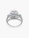 Bague 52 Bague Saphir rose et Diamants 58 Facettes