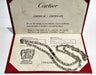 Cartier Chain Necklace white gold 58 Facettes TBU