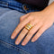 Bague 54 Bague Large 3 ors 58 Facettes
