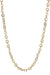 Flat convict chain necklace 58 Facettes 061771