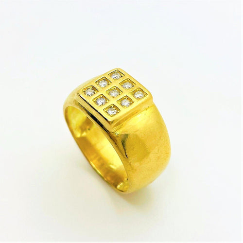 Bague Bague Bandeau Diamants Or 58 Facettes 20400000599