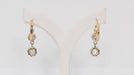 Boucles d'oreilles Boucles d'oreilles anciennes en or jaune et diamants 58 Facettes 30616