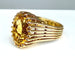 Bague 50 Bague or jaune citrine 58 Facettes AB299