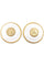 Boucles d'oreilles CHANEL - Boucles d'oreilles métal doré 58 Facettes 065881