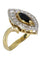 Bague 58 BAGUE ARTICULÉE SAPHIR, RUBIS ET DIAMANTS 58 Facettes 057841
