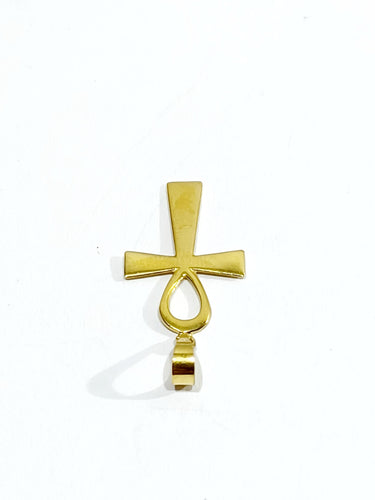Pendentif Croix Copte Or jaune 58 Facettes