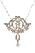 Necklace ART-NOUVEAU DIAMOND NECKLACE 58 Facettes 039421