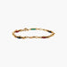 Bracelet Bracelet "grains de café" en or jaune et pierres dures 58 Facettes