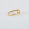 Bague 55 Bague coeur or jaune  diamants 58 Facettes