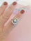 Bague 57 Bague Ancienne Diamants Or Blanc et Platine 58 Facettes AB 1075