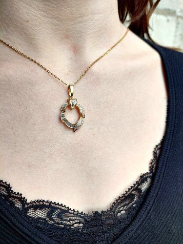 Pendentif Pendentif Or jaune Diamants 58 Facettes 078231