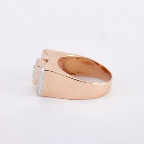 Bague Bague Tank 1940 2 Ors 58 Facettes