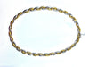 Necklace Parure Necklace and bracelet 2 golds 58 Facettes