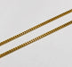 Curb chain necklace in 18k yellow gold 58 Facettes