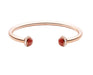 Bracelet PIAGET - Bracelet ouvert Possession Or rose Diamant Cornaline 58 Facettes G36PA616
