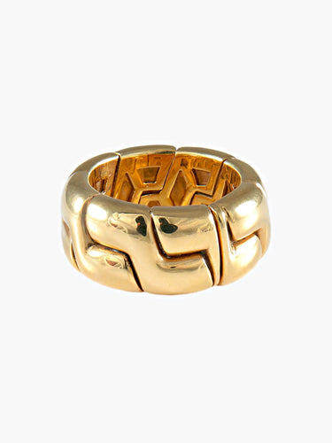 Bague 54 à 57 Bague Or jaune  BULGARI 58 Facettes