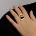 Bague Bague Oeil de tigre 58 Facettes 1