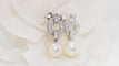 Boucles d'oreilles CARTIER - Boucles d'oreilles Himalia diamants ,perles de culture 58 Facettes 32069