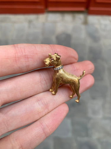 Broche Broche Chien 58 Facettes MC71022