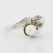 Ring 54 White Gold Ring Pearl Diamond 58 Facettes REF 6010/16