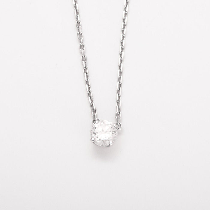 Collier Collier en Or gris et diamant 58 Facettes