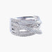 Bague 53 Bague Or Blanc Diamants 58 Facettes