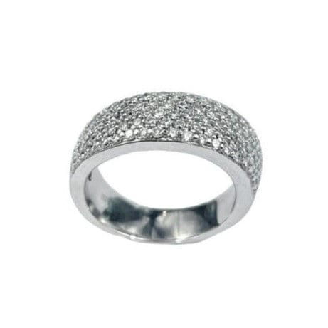 Bague Bague Bandeau Or Blanc, Diamant 58 Facettes 20400000521