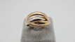 Bague 53 Bague tricolore en Or 58 Facettes