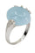 Bague BAGUE QUARTZ BLEU ET DIAMANTS 58 Facettes 043661