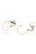 Boucles d'oreilles DORMEUSES ANCIENNES 58 Facettes 067661