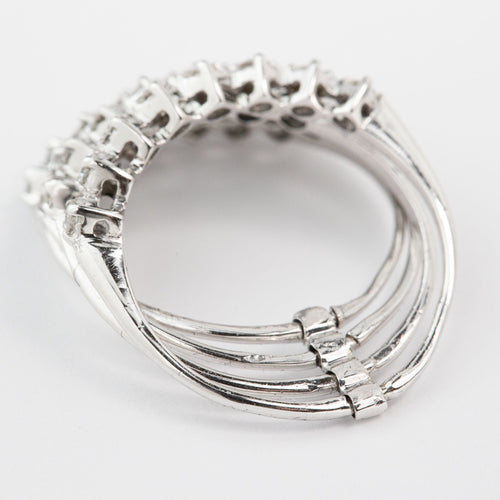 Bague 58 Bague en or 18 carats et diamants 58 Facettes