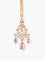 Collier Collier Or Jaune, Pendentif Girandole Améthystes 58 Facettes