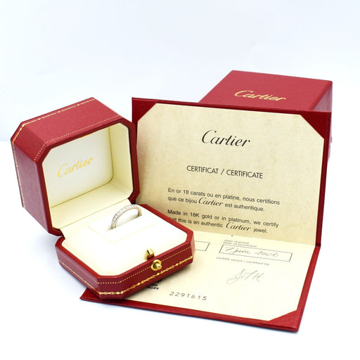 Bague Cartier - Alliance Eternité or et diamants 58 Facettes 141